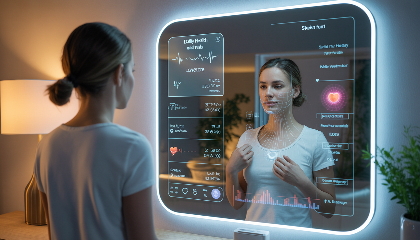 SMART MIRROR - HEALTH INSIGHTS • FUTURE TECH